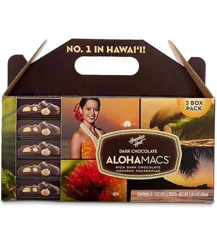 Amazon.com : Dark Chocolate Covered Macadamia Nuts by Hawaiian